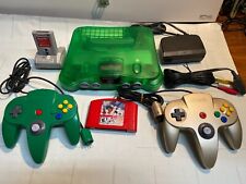 Jungle Green Controller box art for Nintendo 64